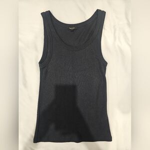 Massimo Dutti Navy Blue Tank Top